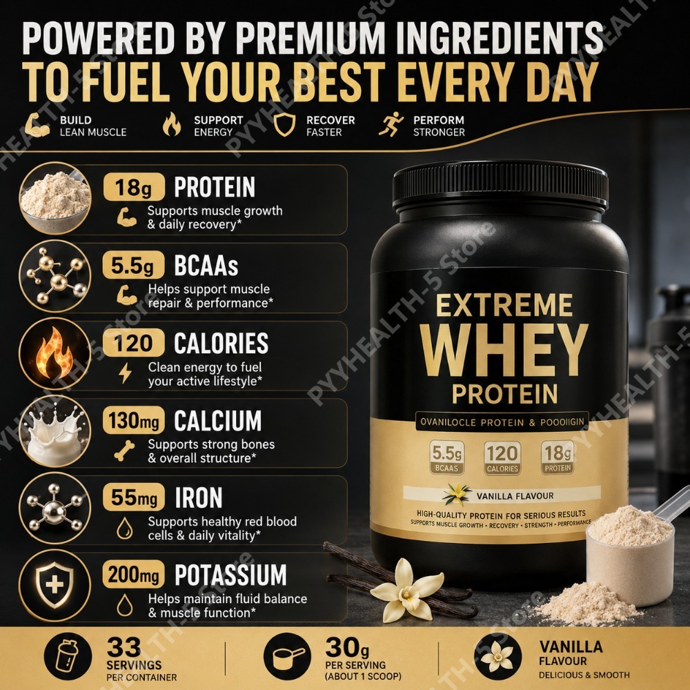 Vanilla Whey Proteïnepoeder 2. - Fitness Nutrition Whey Protein recensie en prijs